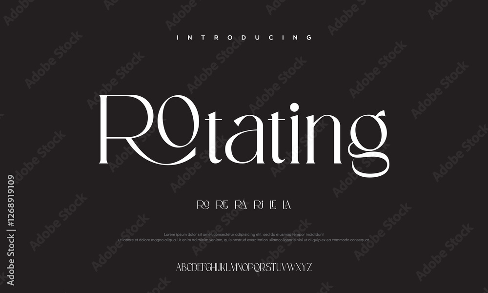 Luxury font alphabet logo. Typography beautiful fashion elegant classic letters serif italic fonts decorative wedding vintage blossom logos. vector illustration Luxury font alphabet logo. Typography beautiful fashion elegant classic letters serif italic fonts decorative wedding vintage blossom logos. vector illustration