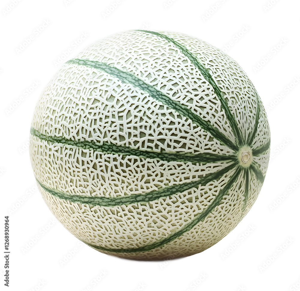 Melon on a transparent background. isolated background. Melon on a transparent background. isolated background.