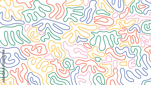 abstract background textured colorful lines seamless