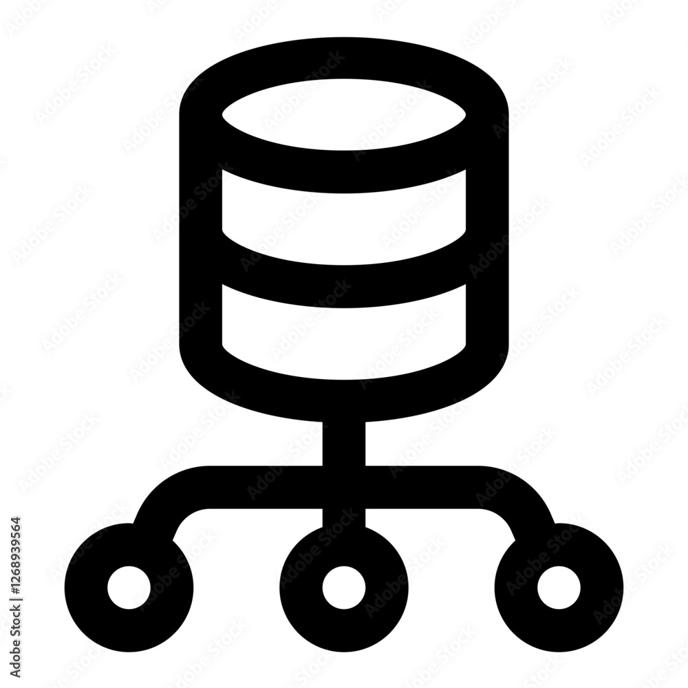 Data Flow Icon. Vector Illustration. Symbol of Network Management and Digital Information Movement Data Flow Icon. Vector Illustration. Symbol of Network Management and Digital Information Movement
