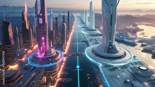 The Time Nexus A City Existing Across Dimensions