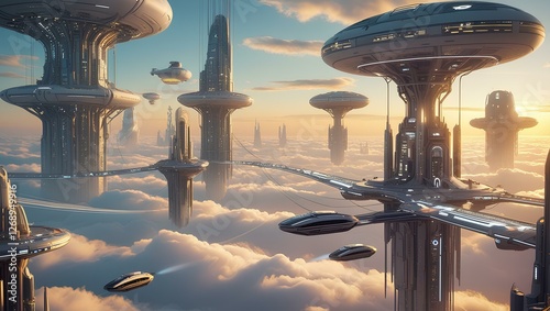 The Floating Megacity A Skyborne Civilization