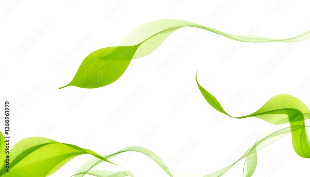 Abstract Expressionism: The Dance of Leaves and Wind