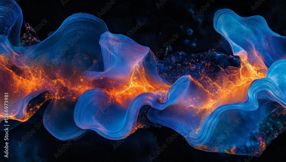 Fototapeta premium Breathtaking antelope canyon award winning photograph of vibrant rock formations and light play