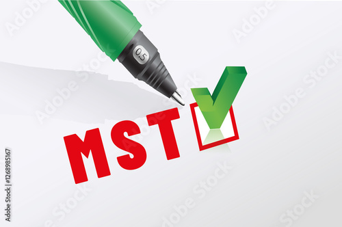 MST - Acronyme - maladie sexuellement transmissible  photo