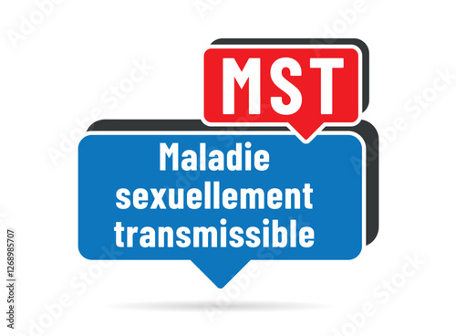 MST - Acronyme - maladie sexuellement transmissible 