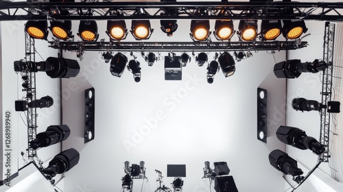 Professional Runway Setup from Above