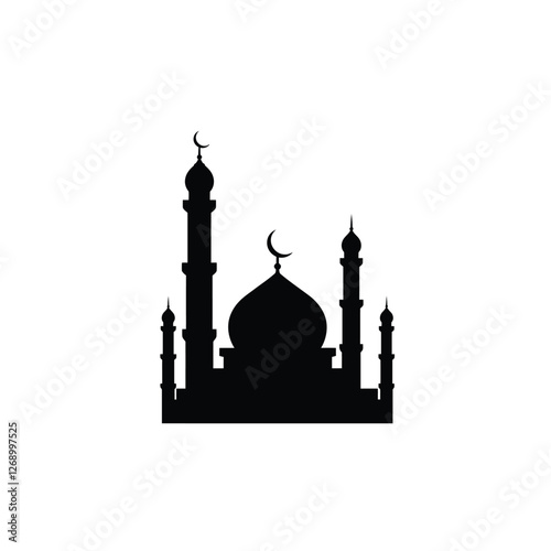 taj mahal silhouette