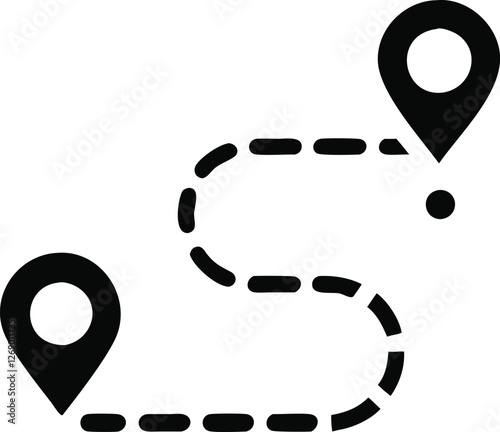 Route icon map icon