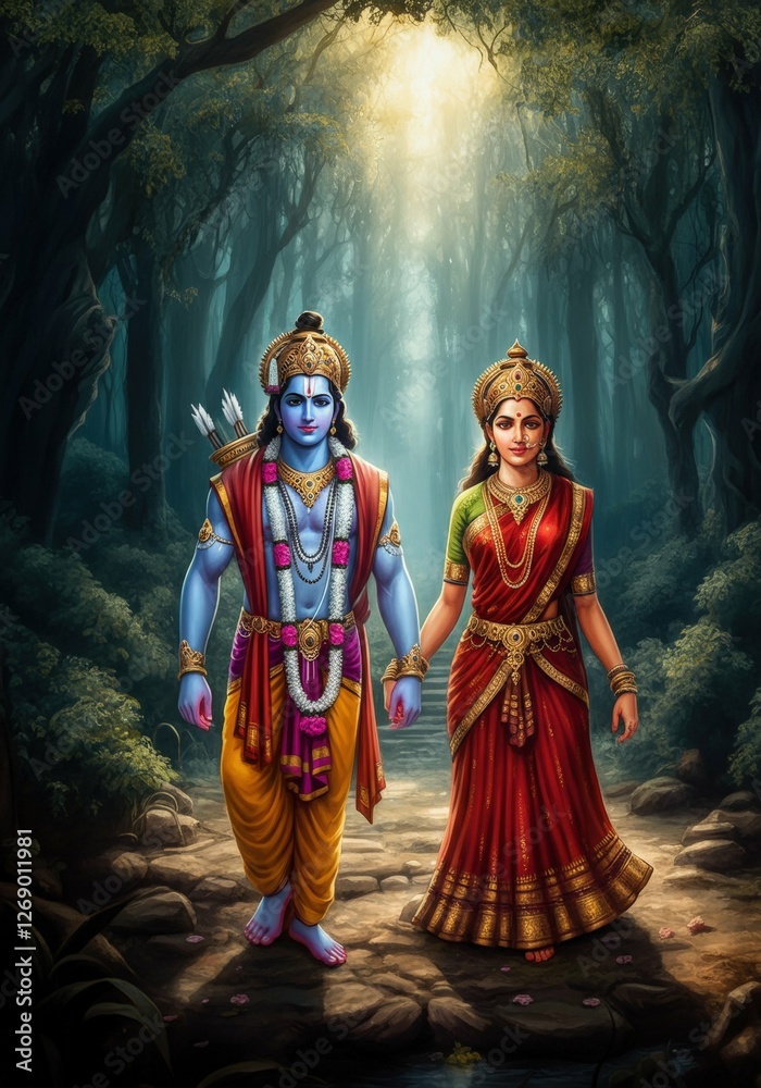 Fototapeta premium Lord Rama