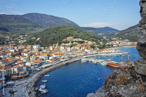 Wallpaper Mural Summer view of Town of Parga, Epirus, Greece Torontodigital.ca