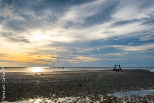 Palani Beach Resort at Sunset