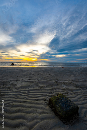 Palani Beach Resort at Sunset