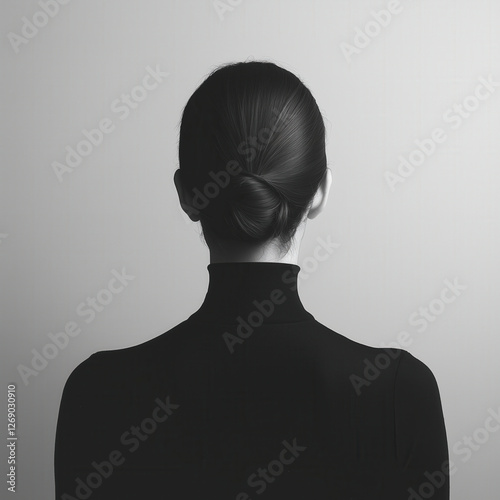 silhouette of a woman