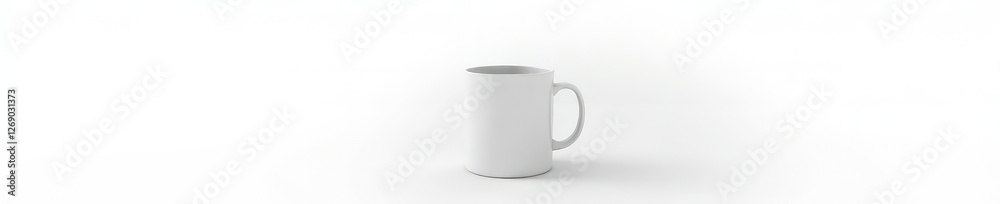 Brown empty glass of coffee sits isolated on white background, white, beverage Brown empty glass of coffee sits isolated on white background, white, beverage