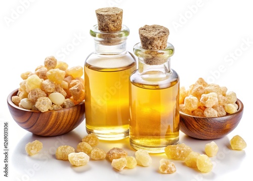 Frankincense Essential Oil and Boswellia Resin photo