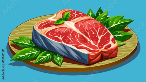 fresh raw Australian Wagyu steak