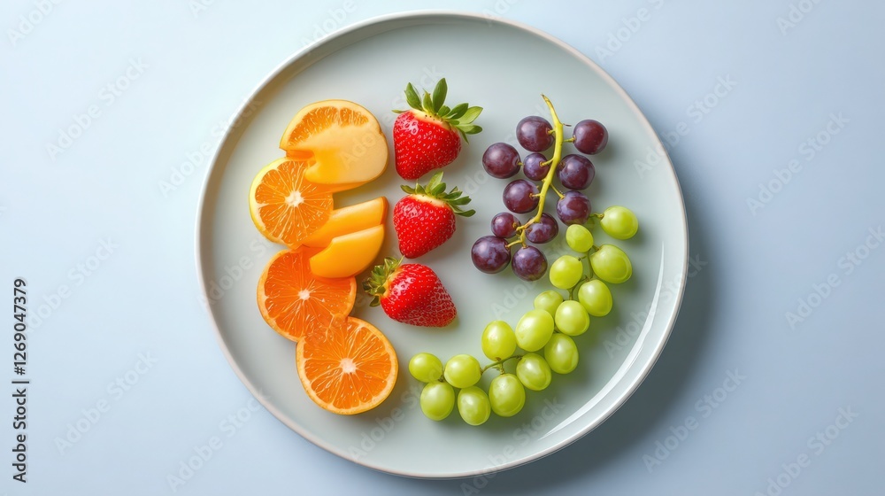 Vibrant Fruit Platter: A Colorful Arrangement of Fresh Seasonal Delights Vibrant Fruit Platter: A Colorful Arrangement of Fresh Seasonal Delights