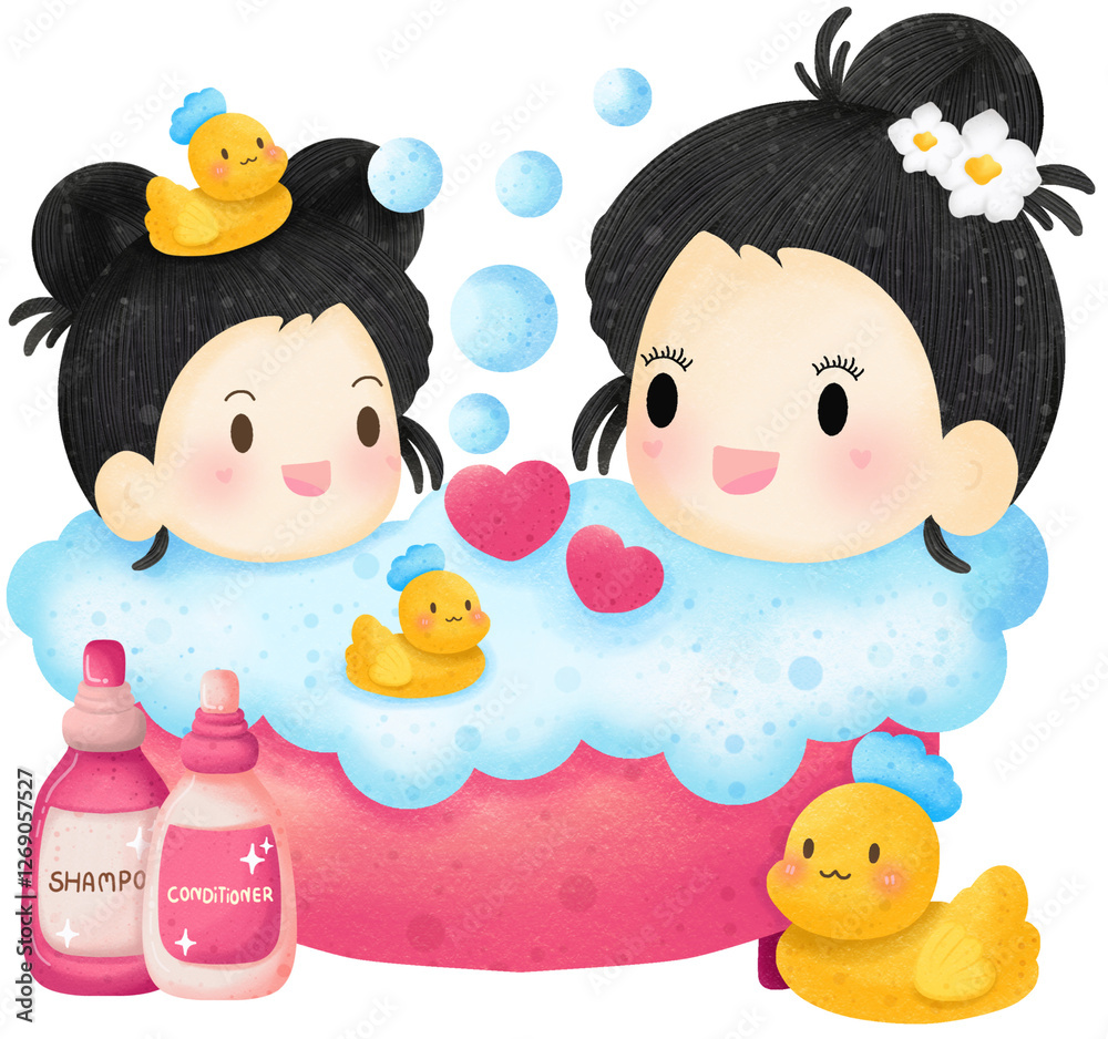 Obraz premium Spa_Beauty_Clipart_With_Mother's_Day