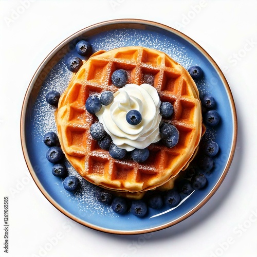A Plate of Delicious Waffle...