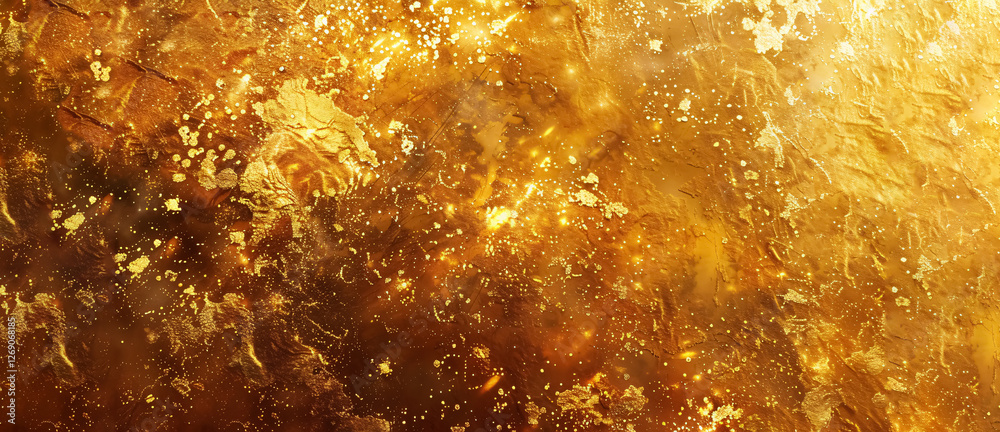 Naklejka premium Abstract gold background