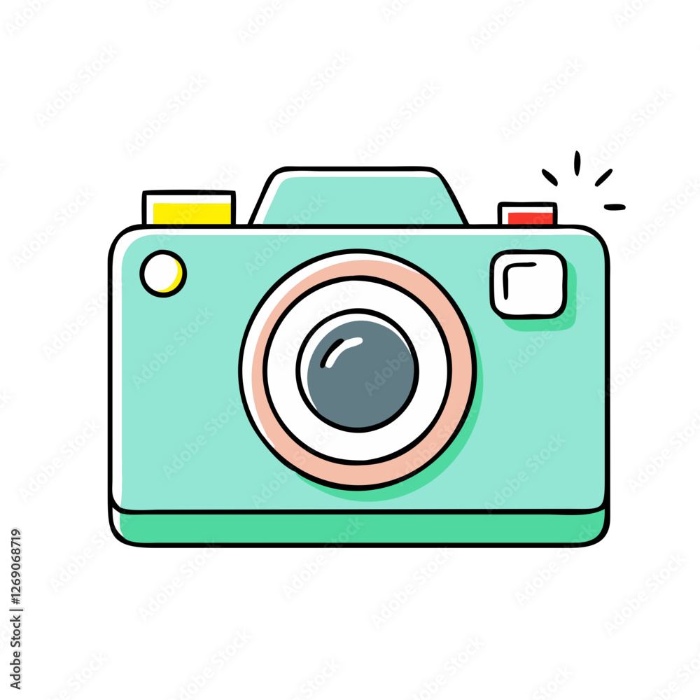 camera icon, camera vector illustration-simple illustration of camera, perfect for camera logos and icons camera icon, camera vector illustration-simple illustration of camera, perfect for camera logos and icons