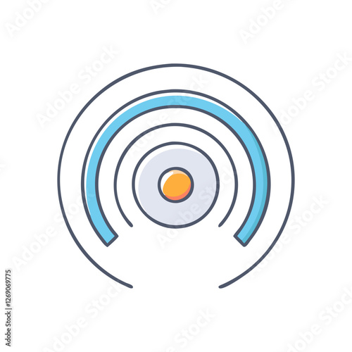 hotspot icon, hotspot vector illustration-simple illustration of hotspot, perfect for hotspot logos and icons