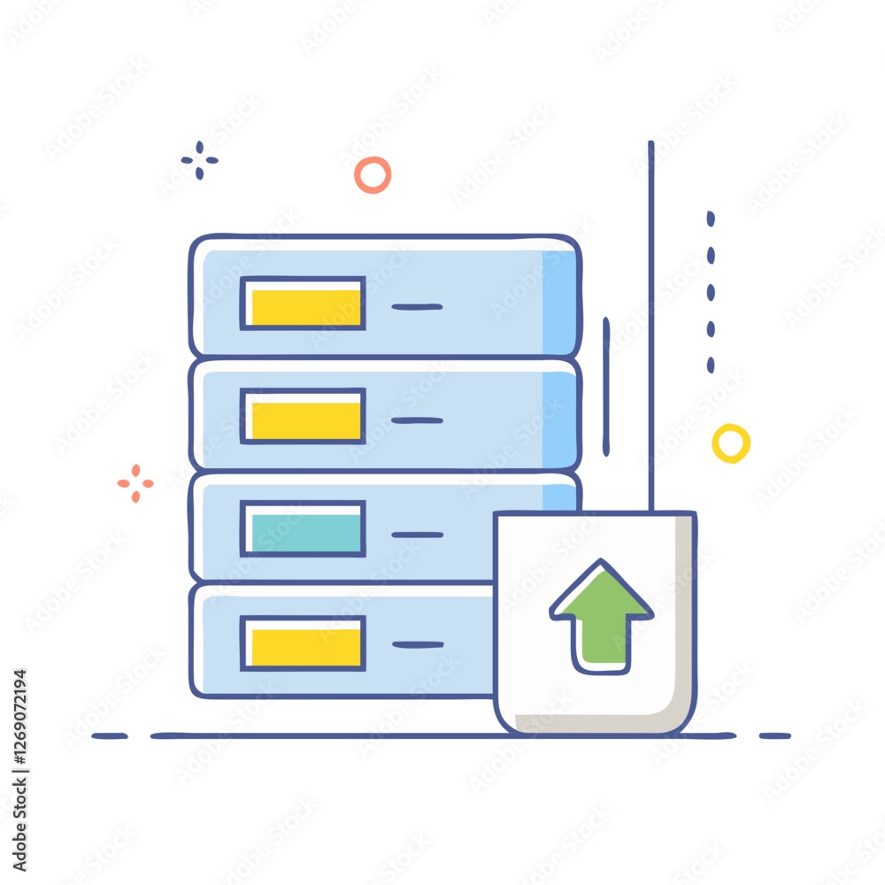 storage icon, storage vector illustration-simple illustration of storage, perfect for storage logos and icons