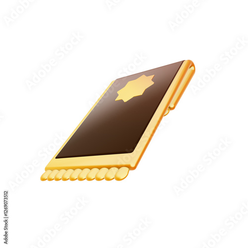 3D Illustration of a Prayer Mat