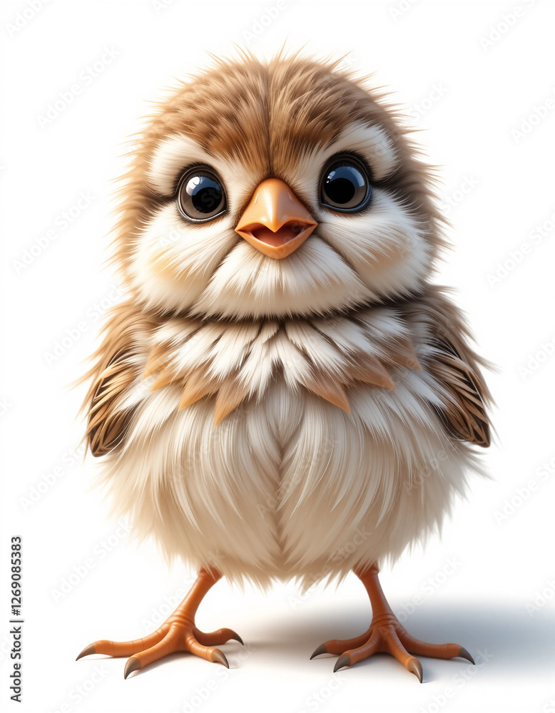 Tiny Chirper Sparrow