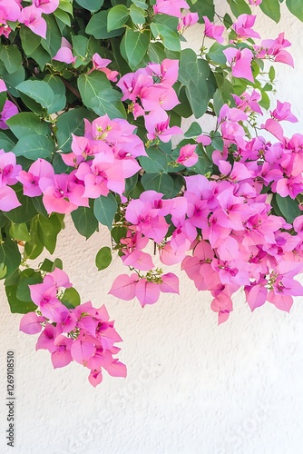 A Beautiful Display of Pink Bougainvillea Flowers Perfect for Spring Decor