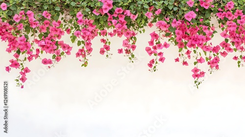 A Beautiful Display of Pink Bougainvillea Flowers Perfect for Spring Decor