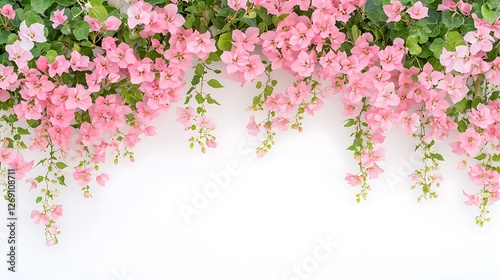 A Beautiful Display of Pink Bougainvillea Flowers Perfect for Spring Decor