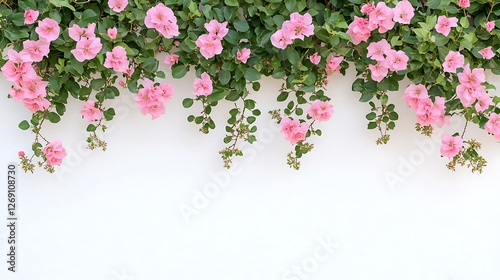 A Beautiful Display of Pink Bougainvillea Flowers Perfect for Spring Decor