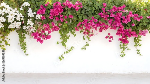 A Beautiful Display of Pink Bougainvillea Flowers Perfect for Spring Decor