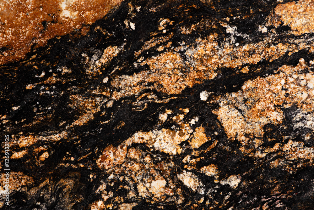 Φωτογραφία Stylish Black Sedna - granite background, texture in elegant dark colors as part of your design