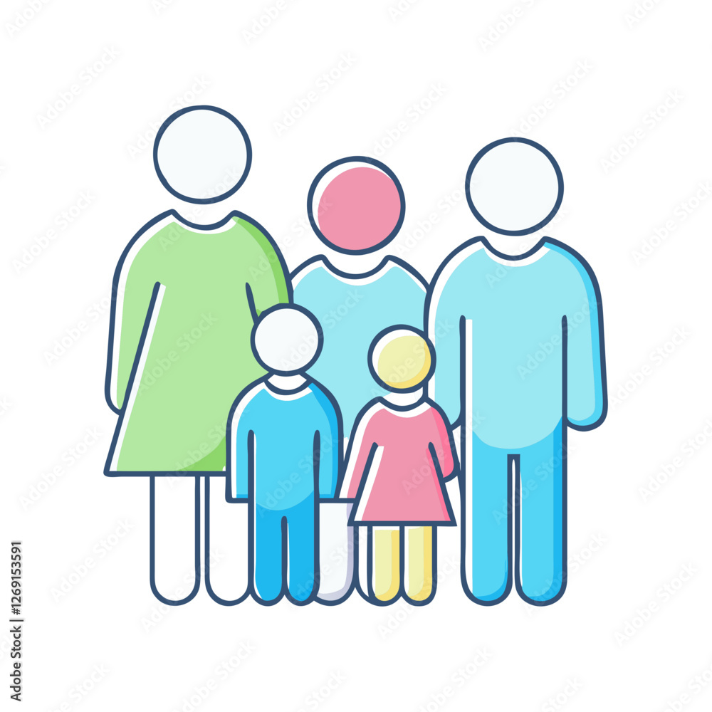 family generic icon, family generic vector illustration-simple illustration of family generic, perfect for family generic logos and icons family generic icon, family generic vector illustration-simple illustration of family generic, perfect for family generic logos and icons