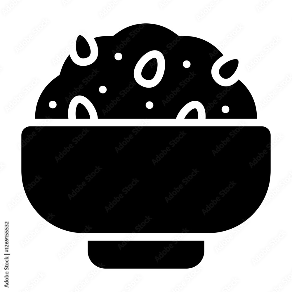 Simple Breakfast glyph icon. The icon can be used for websites, print templates, presentation templates, illustrations, etc Simple Breakfast glyph icon. The icon can be used for websites, print templates, presentation templates, illustrations, etc