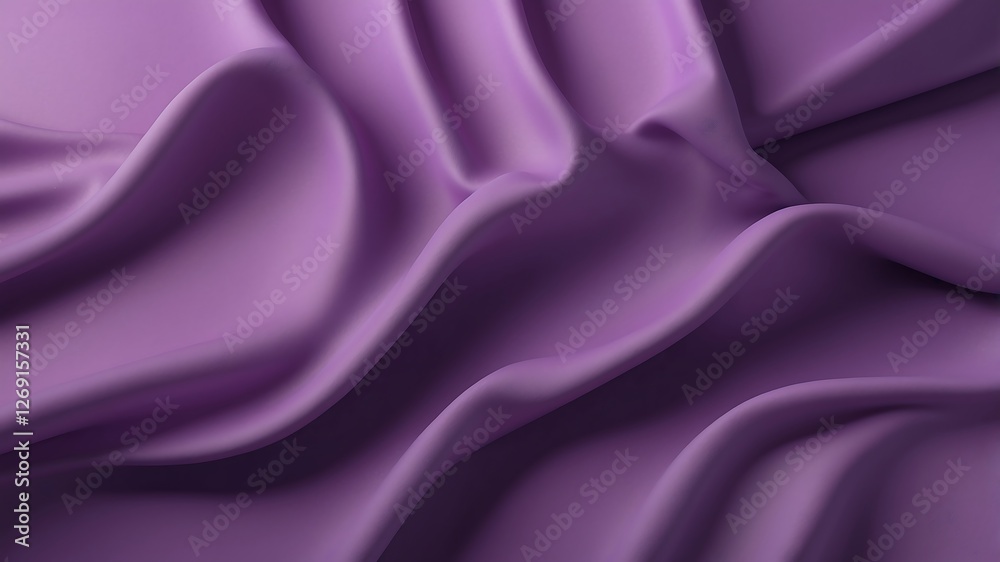 Fototapeta premium Smooth elegant dark purple silk or satin luxury cloth texture can use as wedding background.