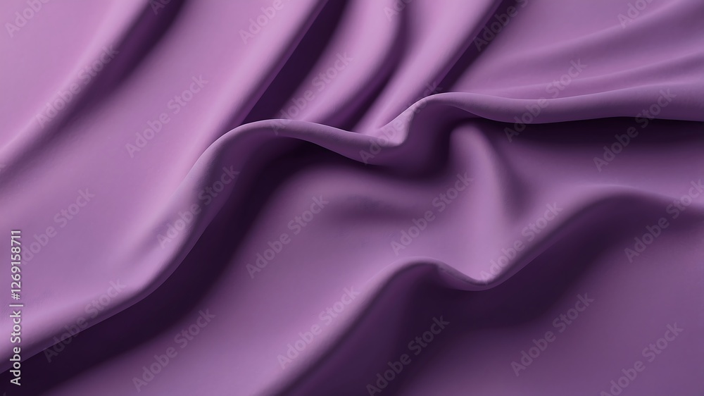 Obraz premium Abstract background luxury Purple cloth or liquid wave Abstract or Purple fabric texture background. Cloth soft wave. Creases of satin, silk, and cotton.