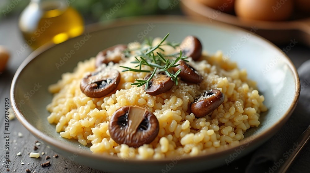 Risotto with mushrooms Risotto with mushrooms