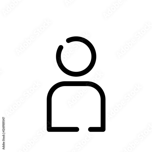 user, avatar, login - vector icon