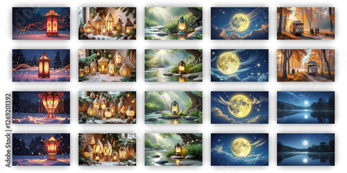 Social media post and crative bundle black friday, food post, bg post, Animal post, luxury, product Ai generator