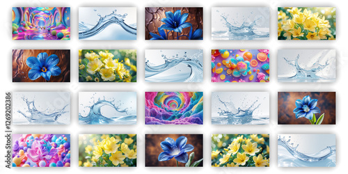 Social media post and crative bundle black friday, food post, bg post, Animal post, luxury, product Ai generator