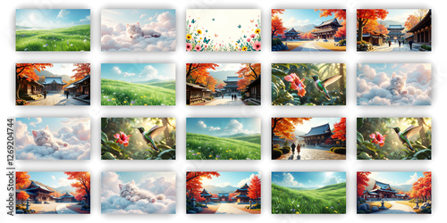 Social media post and crative bundle black friday, food post, bg post, Animal post, luxury, product Ai generator