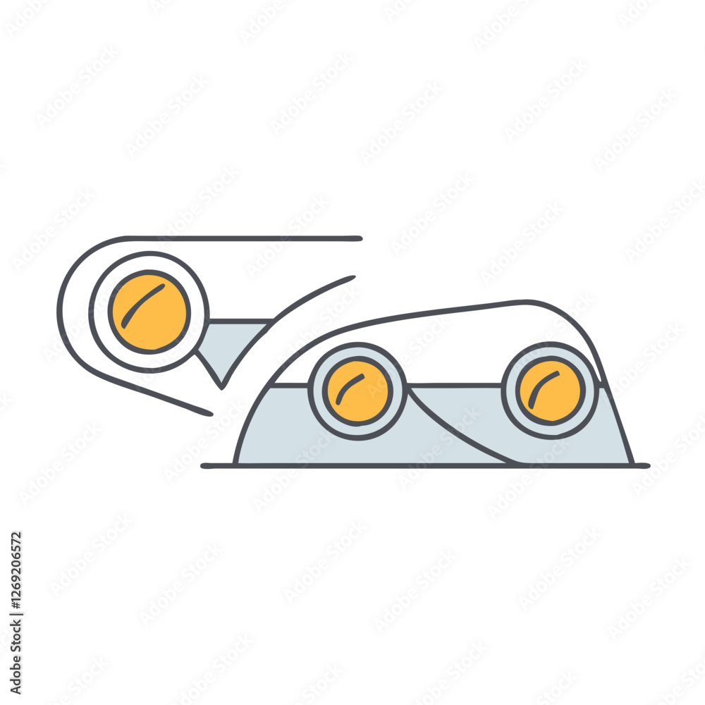 headlights icon, headlights vector illustration-simple illustration of headlights, perfect for headlights logos and icons headlights icon, headlights vector illustration-simple illustration of headlights, perfect for headlights logos and icons