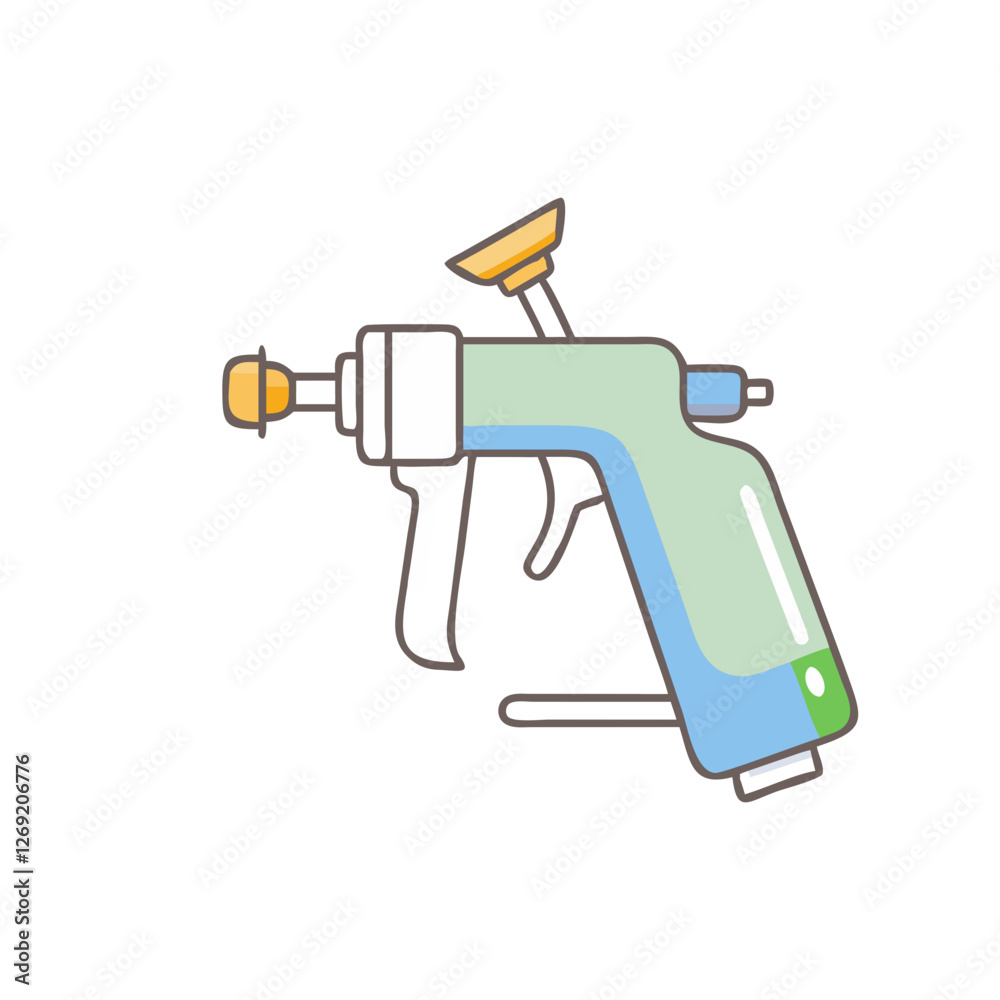 paint spray gun icon, paint spray gun vector illustration-simple illustration of paint spray gun, perfect for paint spray gun logos and icons paint spray gun icon, paint spray gun vector illustration-simple illustration of paint spray gun, perfect for paint spray gun logos and icons