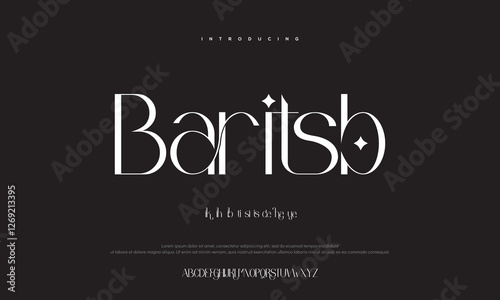  Luxury font alphabet logo. Typography beautiful fashion elegant classic letters serif italic fonts decorative wedding vintage blossom logos. vector illustration