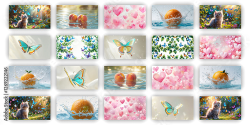 Social media post and crative bundle black friday, food post, bg post, Animal post, luxury, product Ai generator