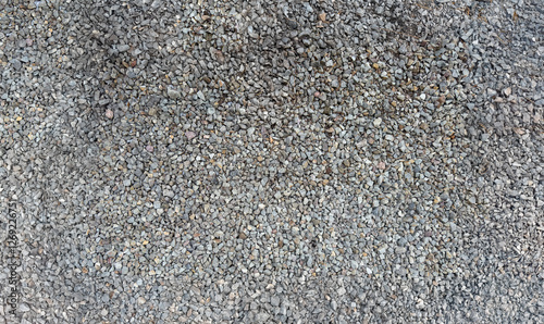 Wallpaper Mural Detailed Gravel Texture with Small Crushed Stones in Various Shades of Gray and Brown – Natural Rough Surface for Backgrounds Torontodigital.ca